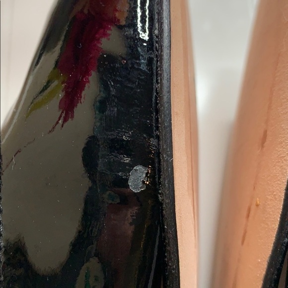 Modern Fiction Patent Leather Ballet Flats - Sz 40. BFL0558B - Picture 9 of 11